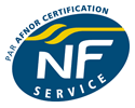 Logo certification NF Services